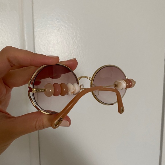 Chloe Beaded Sunglasses with case - Picture 2 of 9